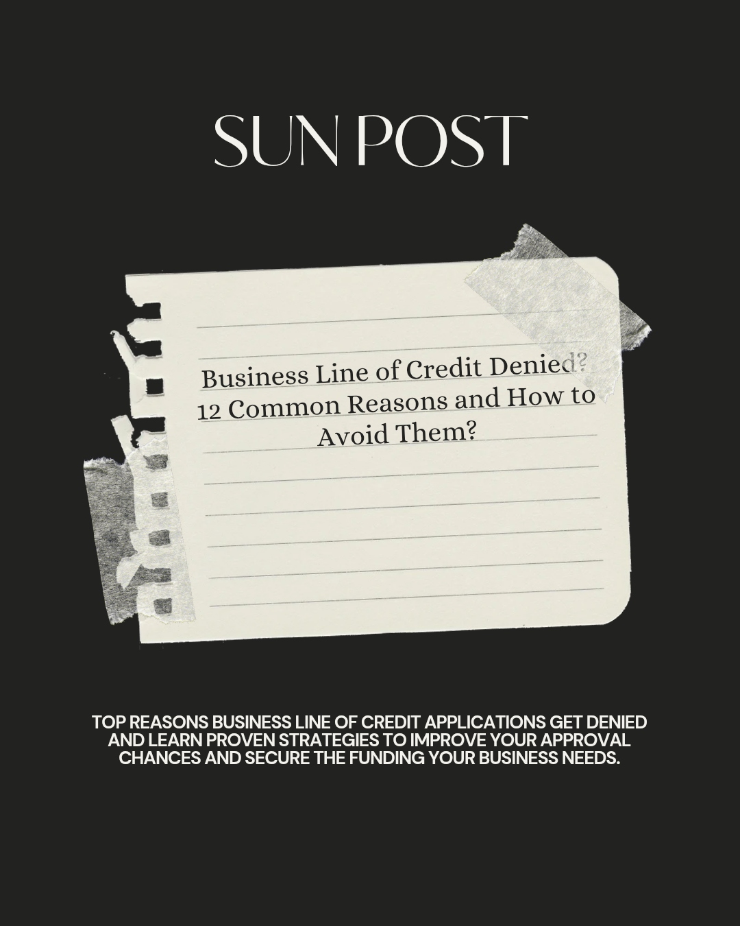 Business line of credit
